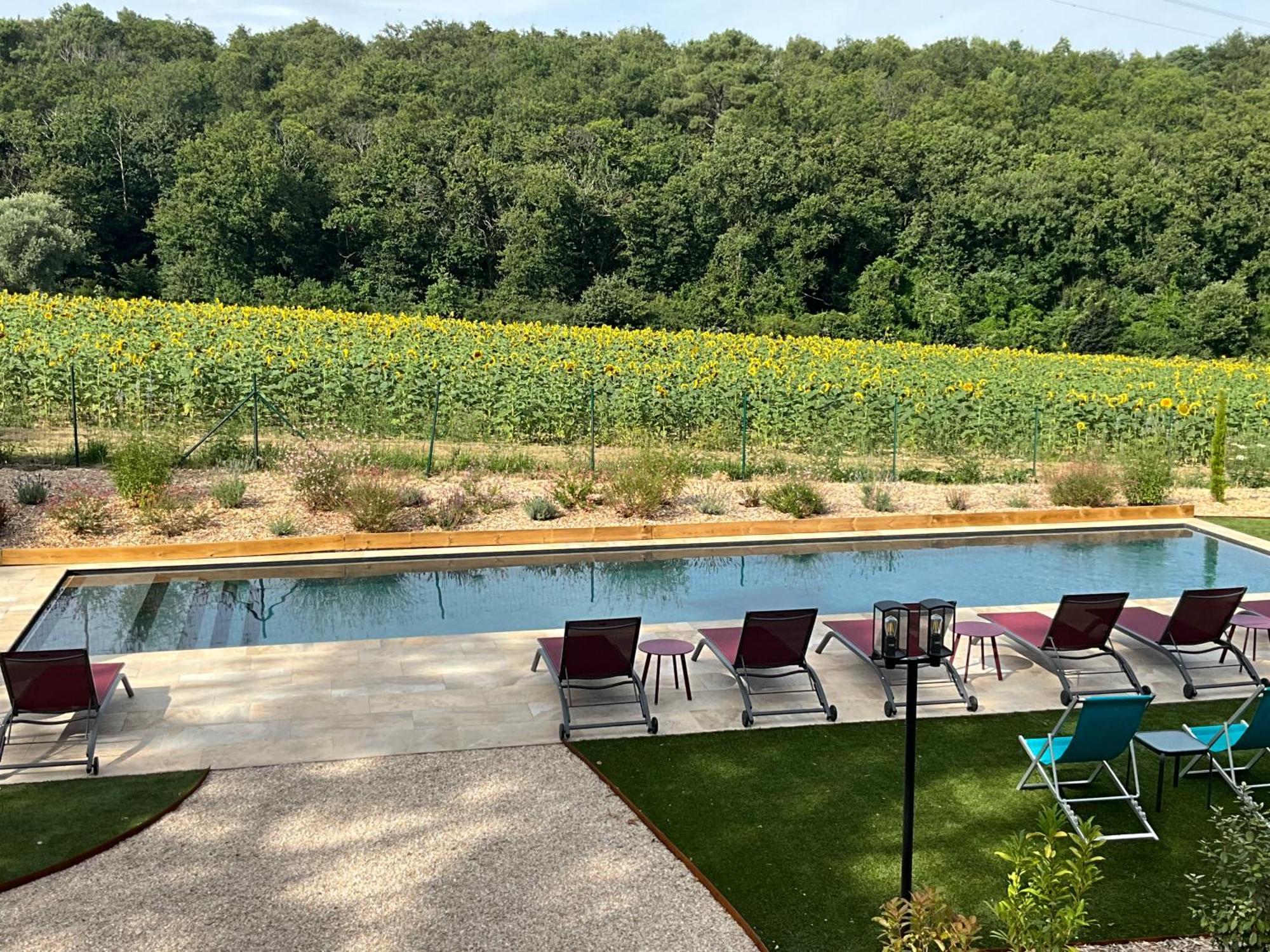 Sans Souci Bed And Breakfast Luxe Heated Pool And Restaurant Luzille Luaran gambar